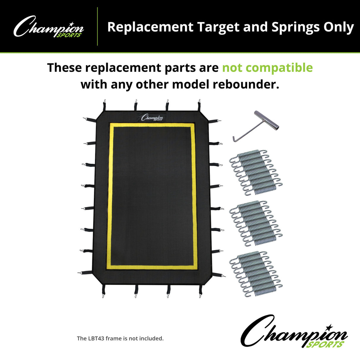 Champion Sports REPLACEMENT TARGET AND SPRINGS