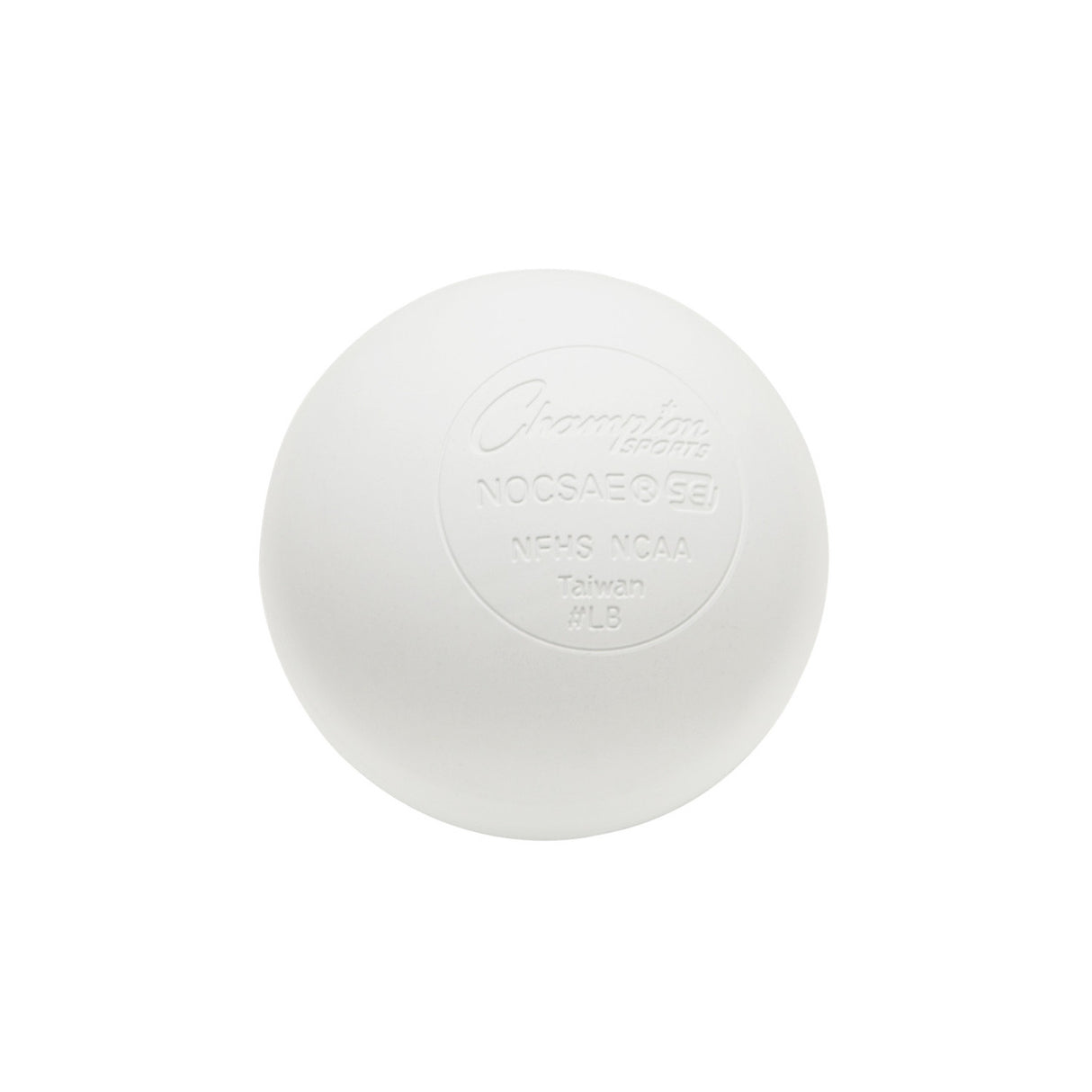 LACROSSE BALL SET WHITE, 3-PACK