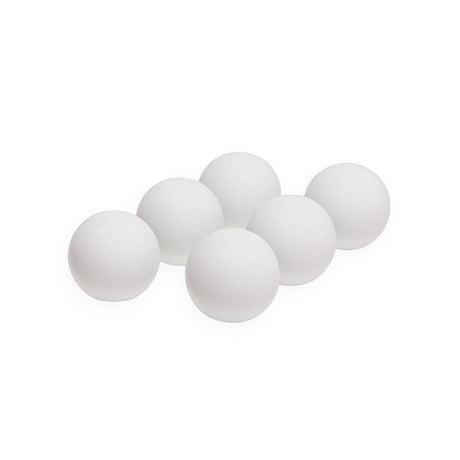 LACROSSE BALL SET WHITE, 3-PACK