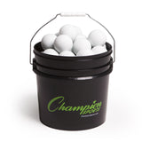 LACROSSE BALL BUCKET WHITE