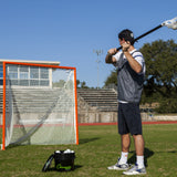 LACROSSE BALL BUCKET WHITE