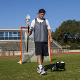LACROSSE BALL BUCKET WHITE