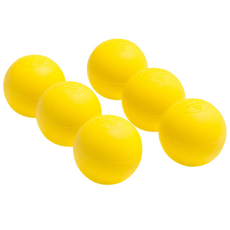 LACROSSE BALL SET WHITE, 3-PACK