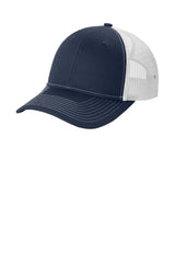 Port Authority LC401 Snapback Ponytail Trucker Cap | Wholesale Blank