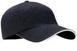 Port Authority C830 Sandwich Bill Cap with Striped Closure Wholesale