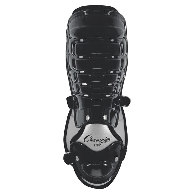 ADJUSTABLE BATTER'S SHIN GUARD