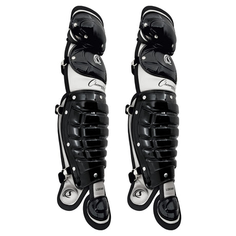 Champion Sports DOUBLE KNEE BASEBALL SHIN GUARDS WITH WINGS 13" L, AGES 9-12