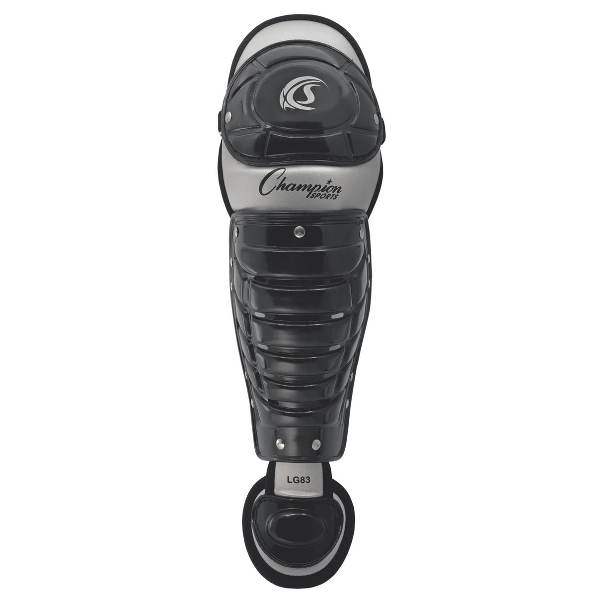 Champion Sports SINGLE KNEE BASEBALL SHIN GUARDS 13" L, AGES 9-12