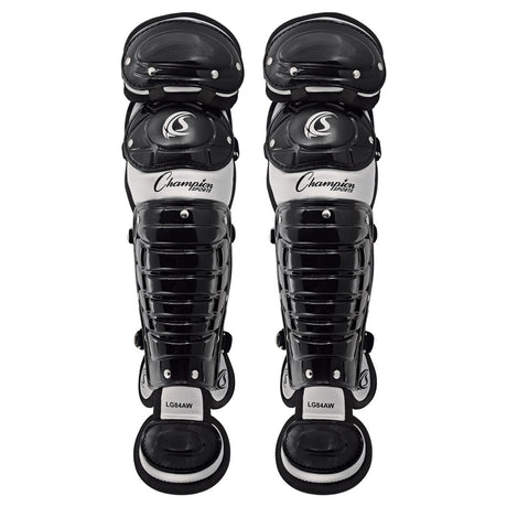 Champion Sports DOUBLE KNEE BASEBALL SHIN GUARDS WITH WINGS 13" L, AGES 9-12