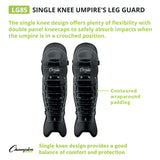 Champion Sports SINGLE KNEE UMPIRE'S LEG GUARDS