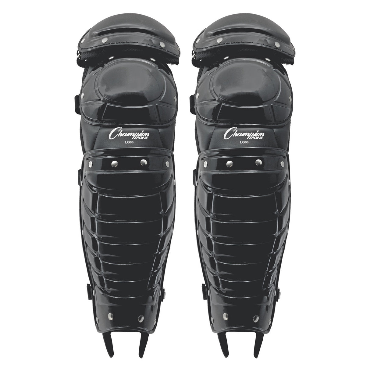 DOUBLE KNEE UMPIRE LEG GUARDS WITH WINGS