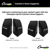 Champion Sports CATCHER'S KNEE SUPPORTS ADULT