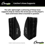Champion Sports CATCHER'S KNEE SUPPORTS ADULT