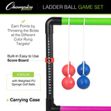 LADDER BALL GAME SET BLACK FRAME