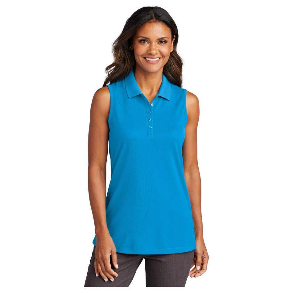 Port Authority ®  Women's Dry Zone ®  UV Micro-Mesh Sleeveless Polo LK110SV - Port Authority LK110SV