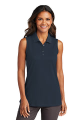 Port Authority ®  Women's Dry Zone ®  UV Micro-Mesh Sleeveless Polo LK110SV - Port Authority LK110SV