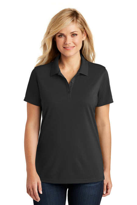 Port Authority ® Women's Dry Zone ® UV Micro-Mesh Polo. LK110 - Deep Black - Port Authority LK110 Polos/Knits Port Authority