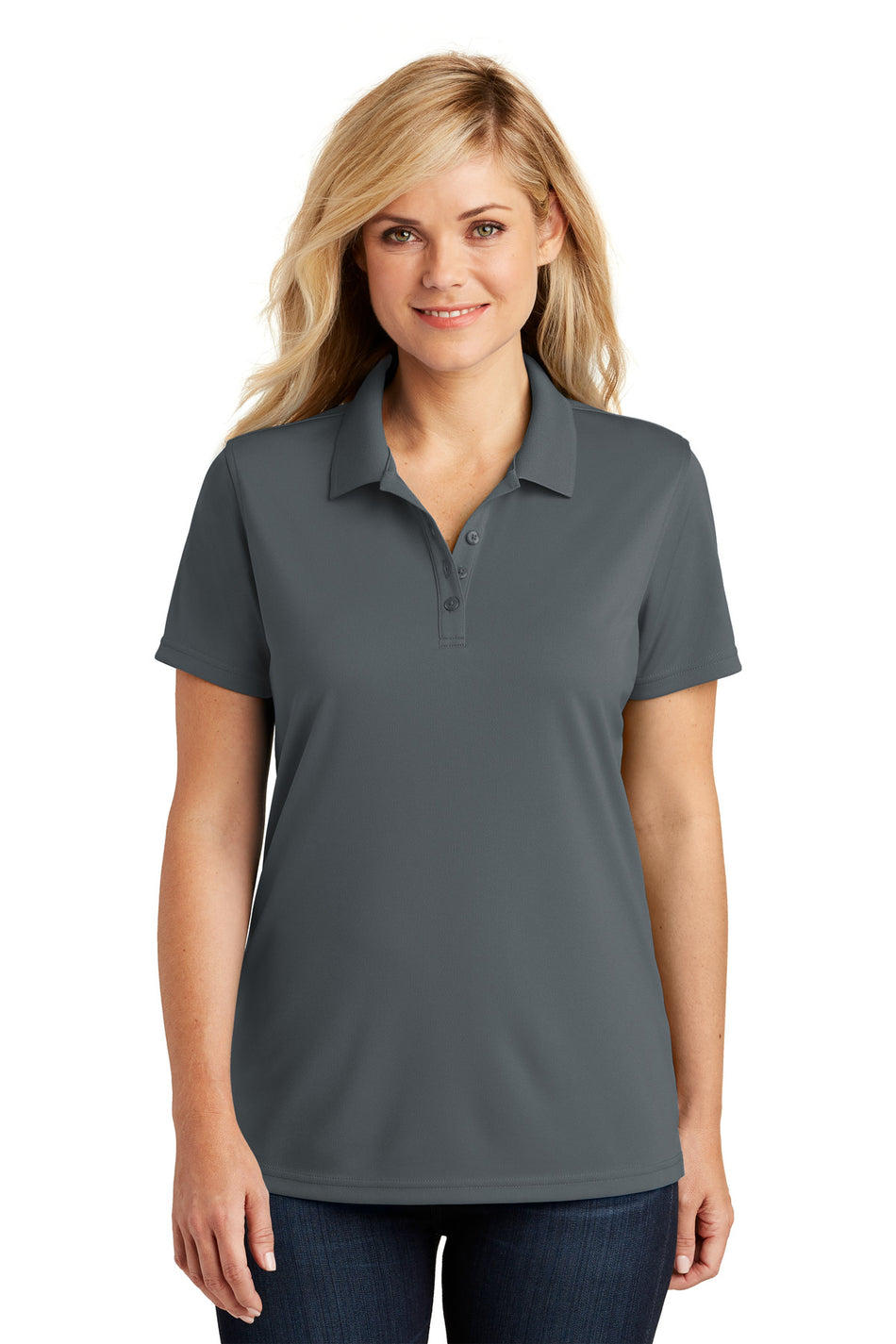 Port Authority ®  Women's Dry Zone ®  UV Micro-Mesh Polo. LK110 - Graphite - Port Authority LK110