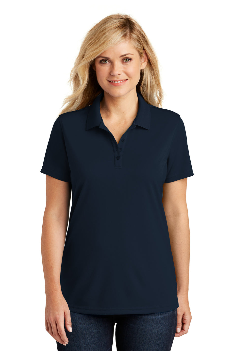 Port Authority ®  Women's Dry Zone ®  UV Micro-Mesh Polo. LK110 - River Blue Navy - Port Authority LK110