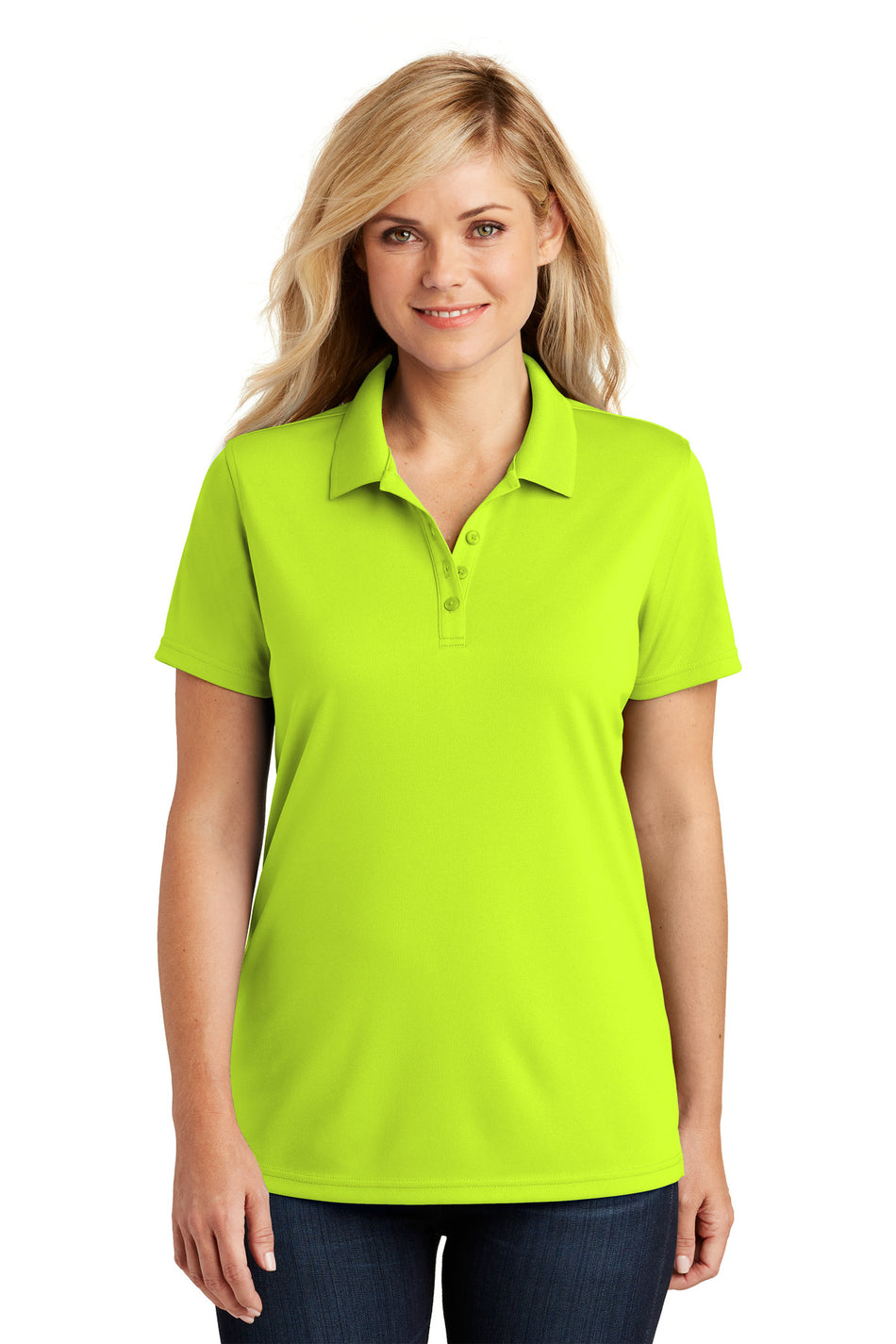 Port Authority ®  Women's Dry Zone ®  UV Micro-Mesh Polo. LK110 - Safety Yellow - Port Authority LK110