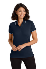 Port Authority ®  Women's Dry Zone ®  UV Micro-Mesh Tipped Polo. LK111 - Port Authority LK111