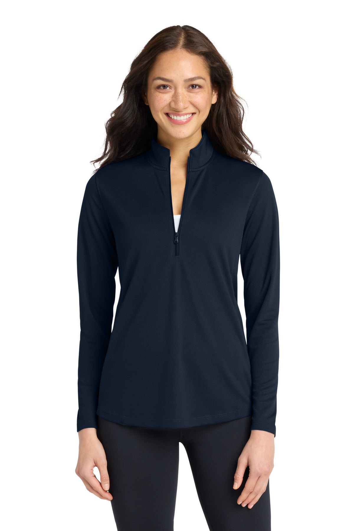 Port Authority LK112 Women's Dry Zone UV Micro-Mesh 1/4-Zip