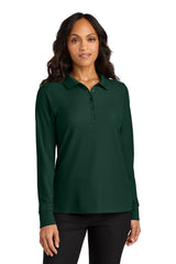 Port Authority LK200LS Women's Wearever Signature Pique Long Sleeve Polo Wholesale
