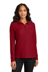 Port Authority ®  Women's Wearever Signature Pique Long Sleeve Polo LK200LS - Port Authority LK200LS