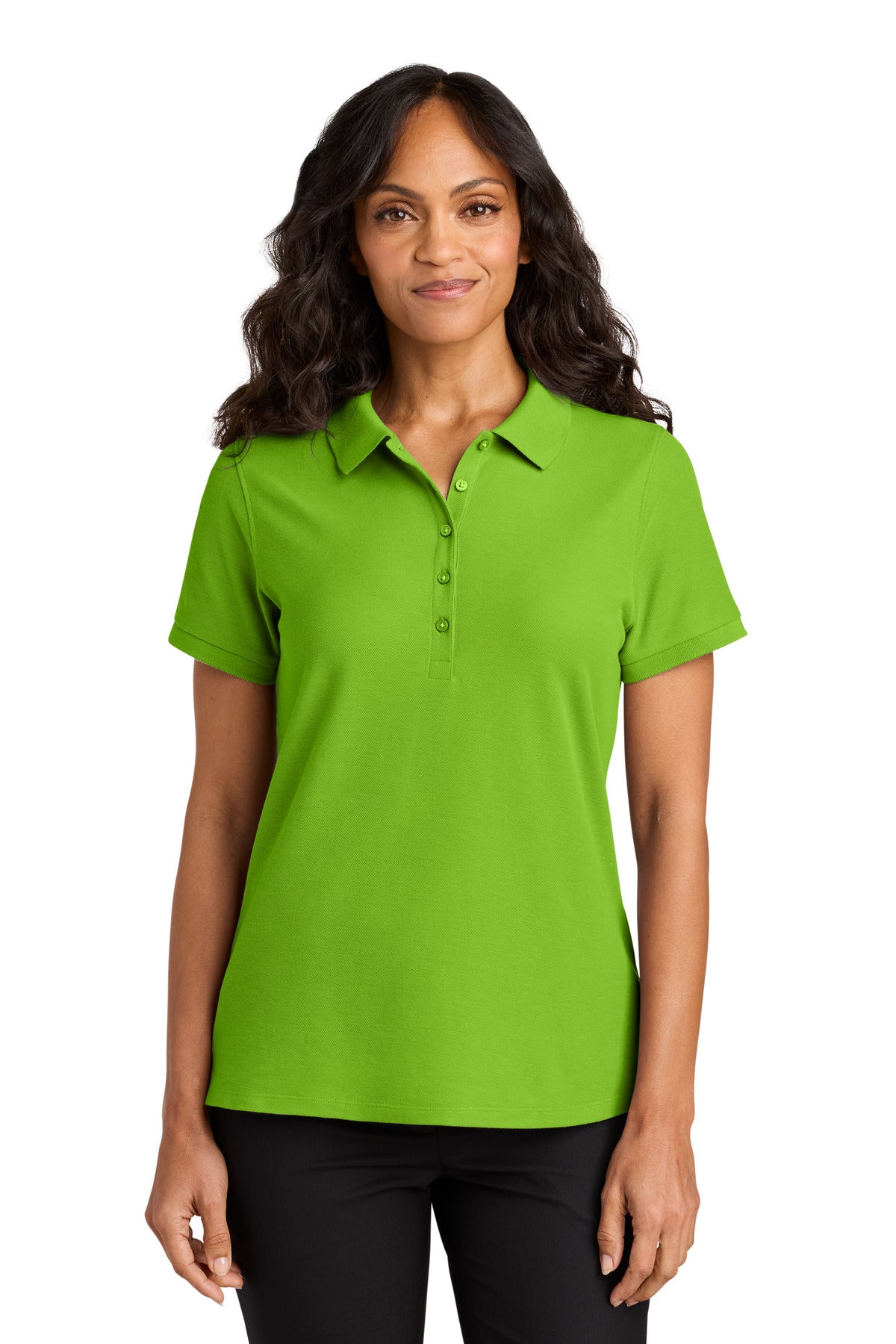 Port Authority LK200 Women's Wearever Signature Pique Polo