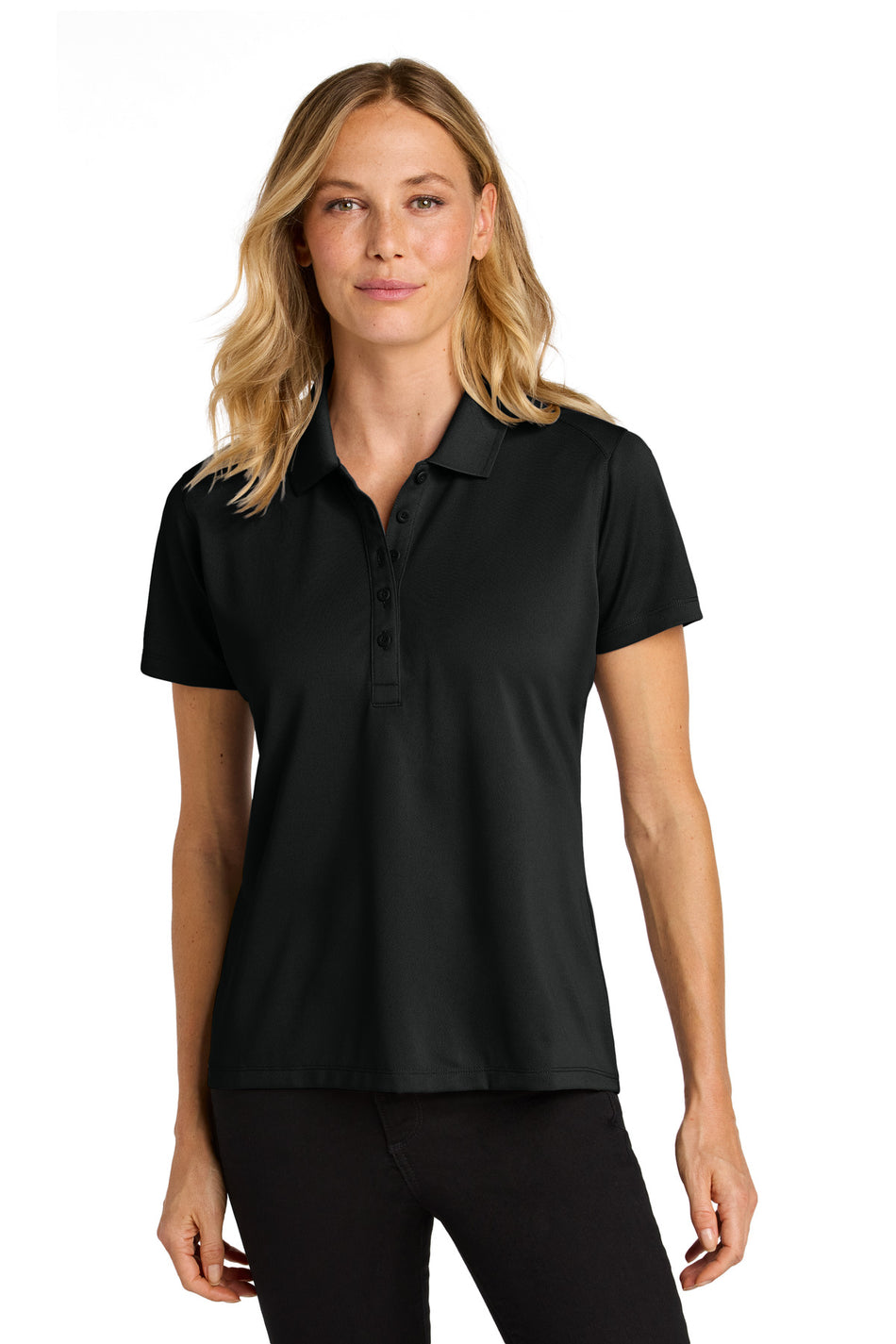 Port Authority ®  Women's Wearever Performance Pique Polo LK240 - Deep Black - Port Authority LK240