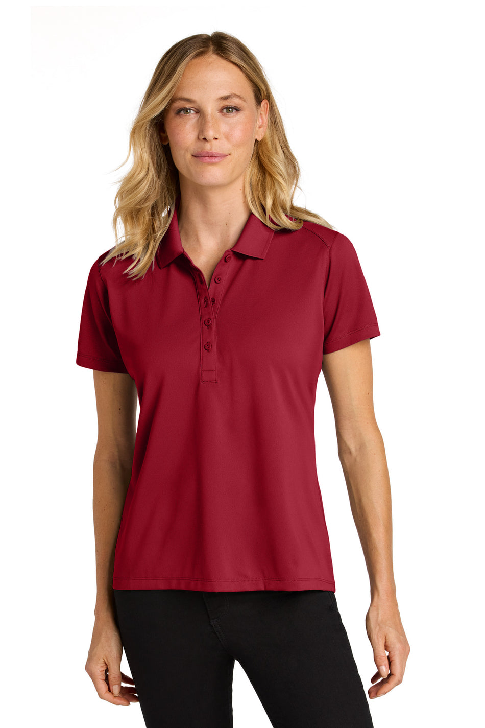 Port Authority ®  Women's Wearever Performance Pique Polo LK240 - Rich Red - Port Authority LK240