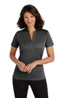 Port Authority  ®  Women's Heathered Silk Touch  ™  Performance Polo. LK542 - Port Authority LK542