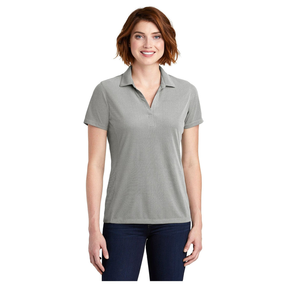 Port Authority  ®  Women's Poly Oxford Pique Polo. LK582 - Port Authority LK582