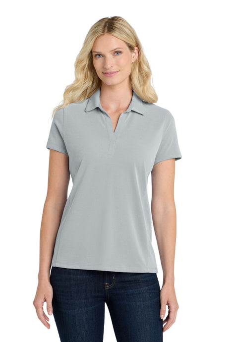 Port Authority  ®  Women's Poly Oxford Pique Polo. LK582 - Port Authority LK582