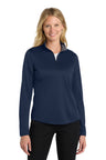 Port Authority  ®  Women's Silk Touch  ™  Performance 1/4-Zip LK584 - Port Authority LK584