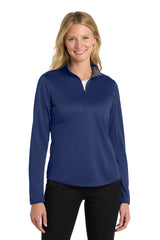 Port Authority  ®  Women's Silk Touch  ™  Performance 1/4-Zip LK584 - Port Authority LK584