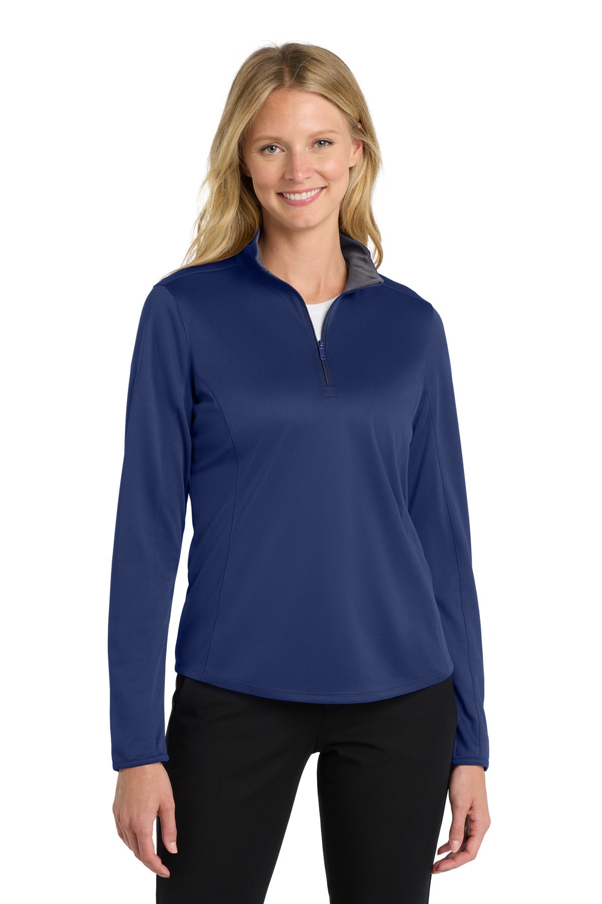 Port Authority LK584 Women's Silk Touch Performance 1/4-Zip