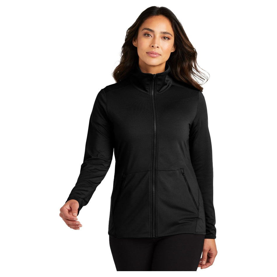 Port Authority ®  Women's Accord Stretch Fleece Full-Zip LK595 - Port Authority LK595