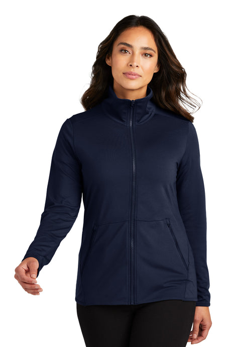 Port Authority ®  Women's Accord Stretch Fleece Full-Zip LK595 - Port Authority LK595