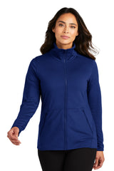 Port Authority ®  Women's Accord Stretch Fleece Full-Zip LK595 - Port Authority LK595