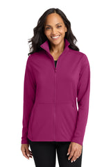 Port Authority LK595 Women's Accord Stretch Fleece Full-Zip