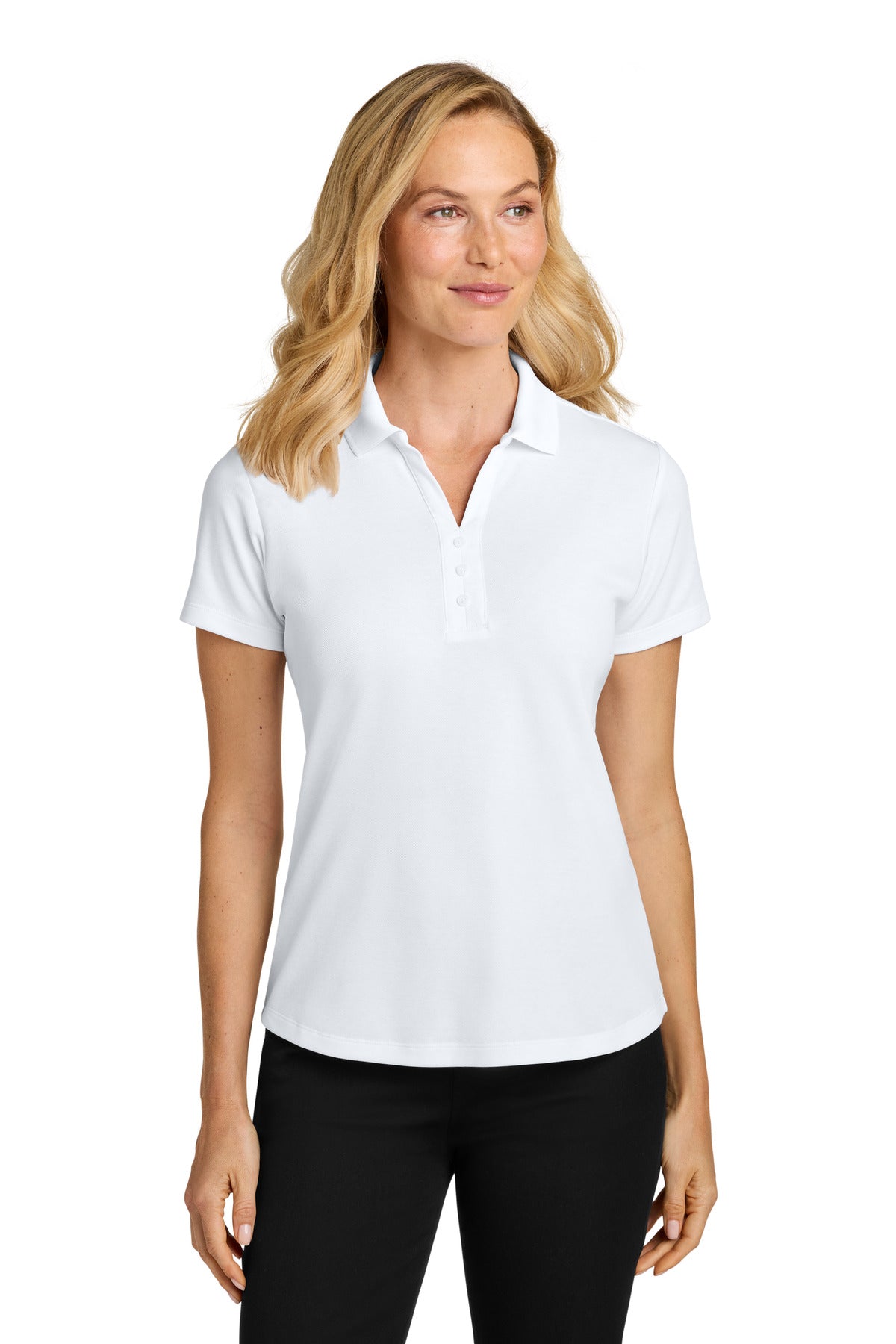 Port Authority LK620 Women's Plaited Pique Polo