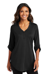 Port Authority ®  Women's City Stretch 3/4-Sleeve Tunic LK6840 - Port Authority LK6840