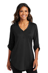 Port Authority ®  Women's City Stretch 3/4-Sleeve Tunic LK6840 - Port Authority LK6840