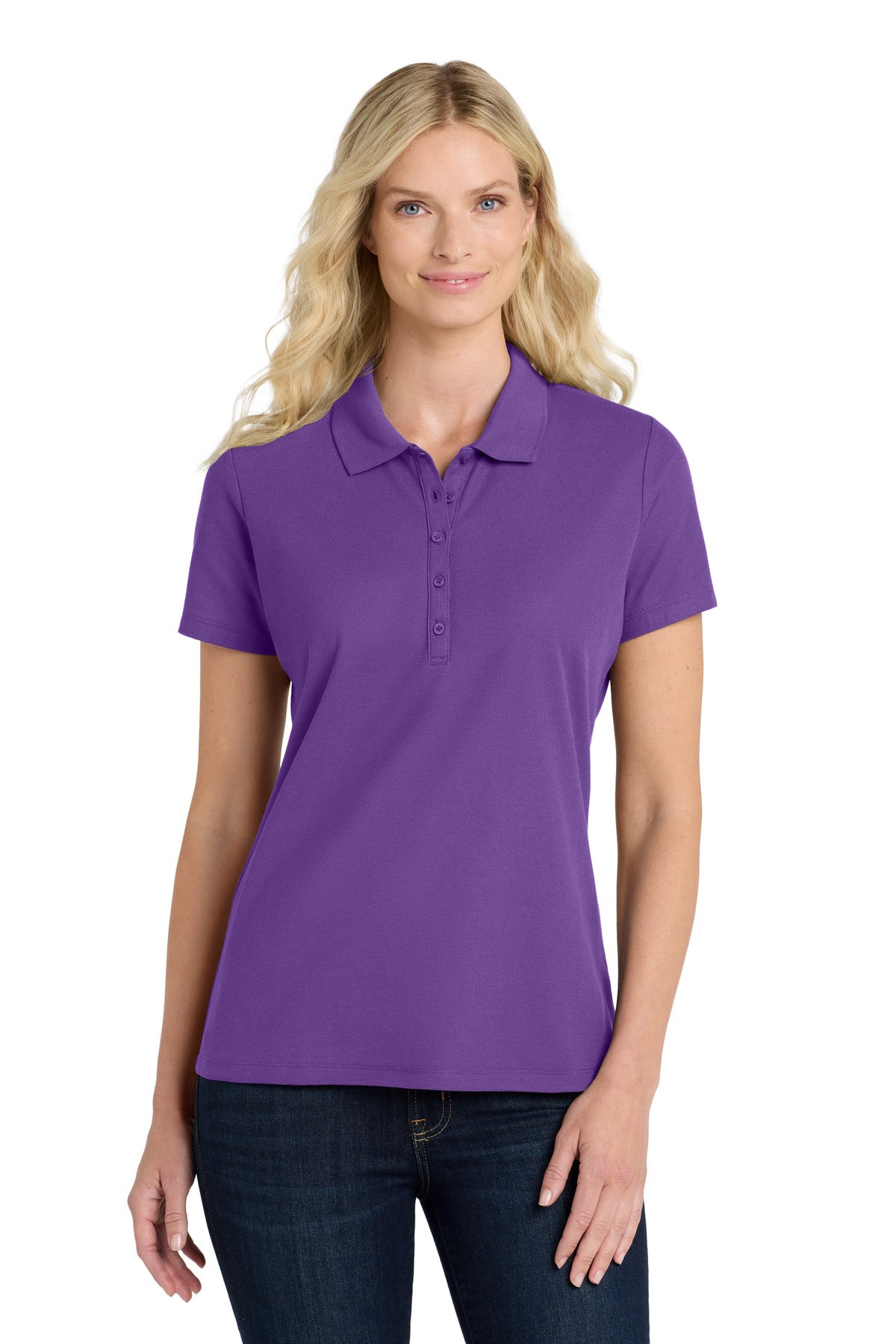 Port Authority LK810 Women's SuperPro React Polo