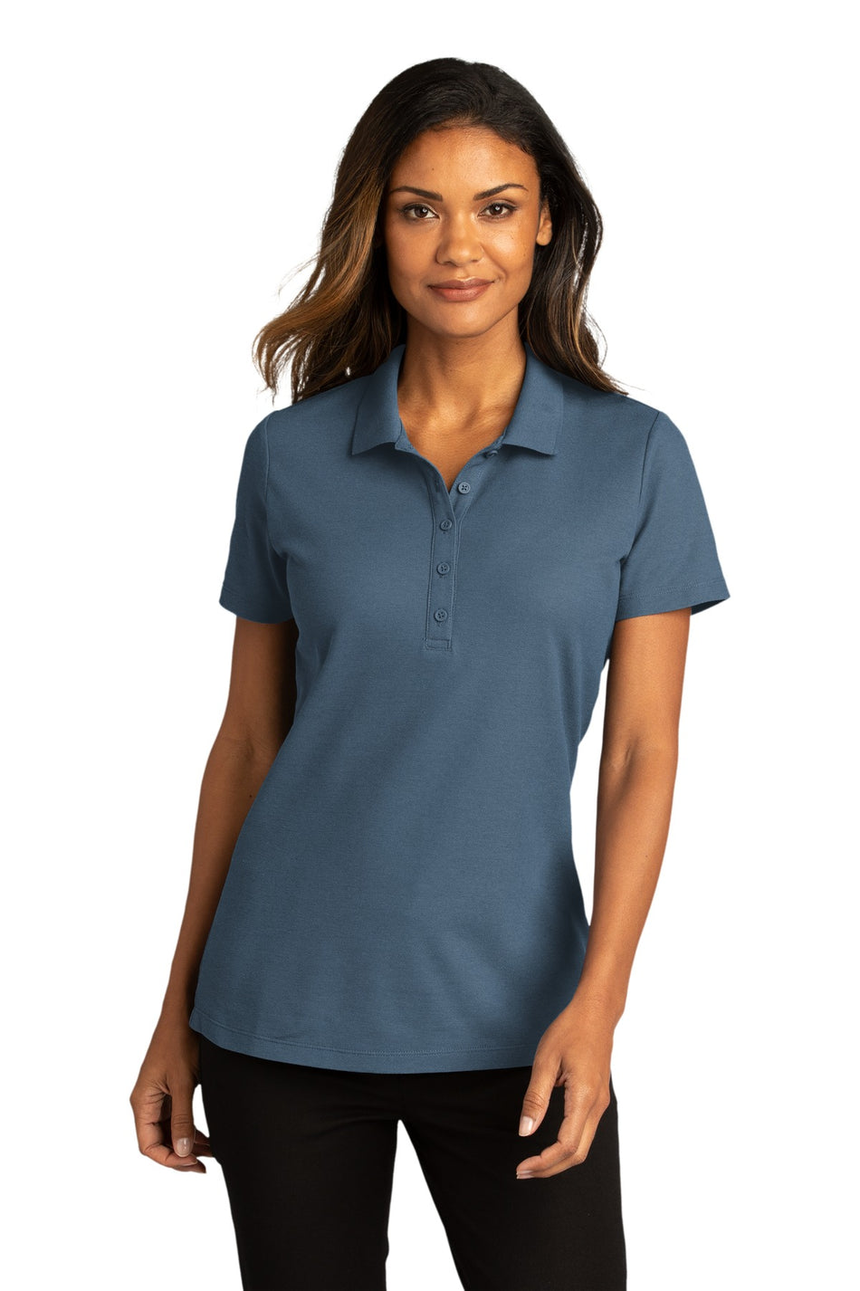 Port Authority ®  Women's SuperPro React ™   Polo. LK810 - Regatta Blue - Port Authority LK810