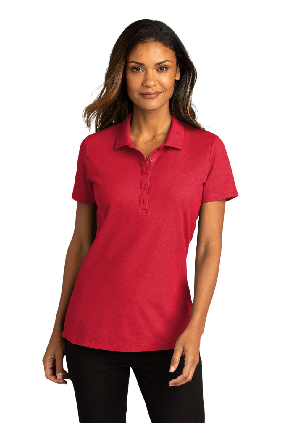 Port Authority ®  Women's SuperPro React ™   Polo. LK810 - Rich Red - Port Authority LK810