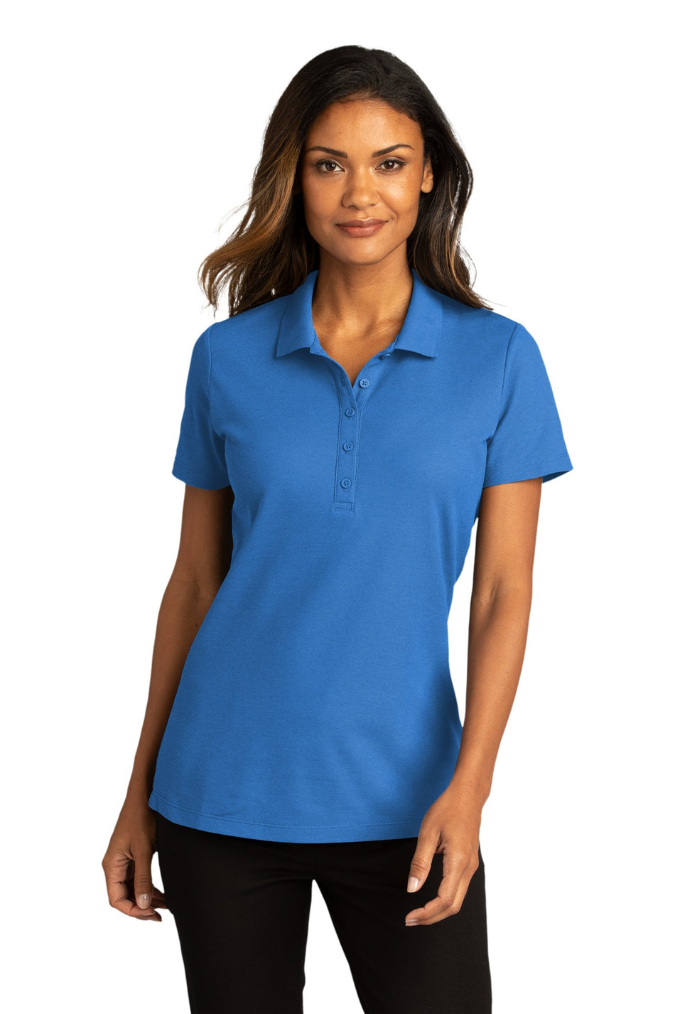 Port Authority ®  Women's SuperPro React ™   Polo. LK810 - Strong Blue - Port Authority LK810