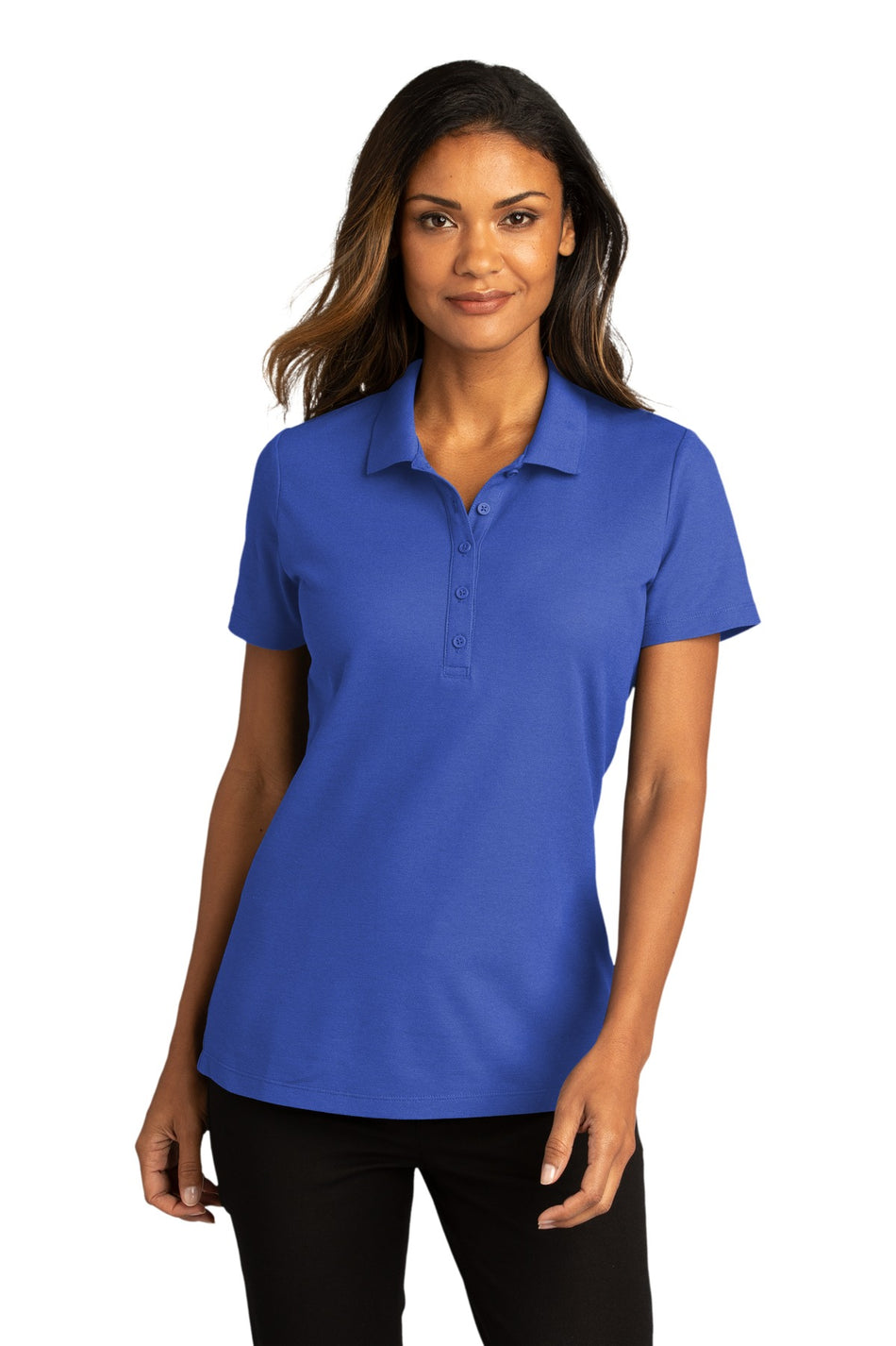 Port Authority ®  Women's SuperPro React ™   Polo. LK810 - True Royal - Port Authority LK810