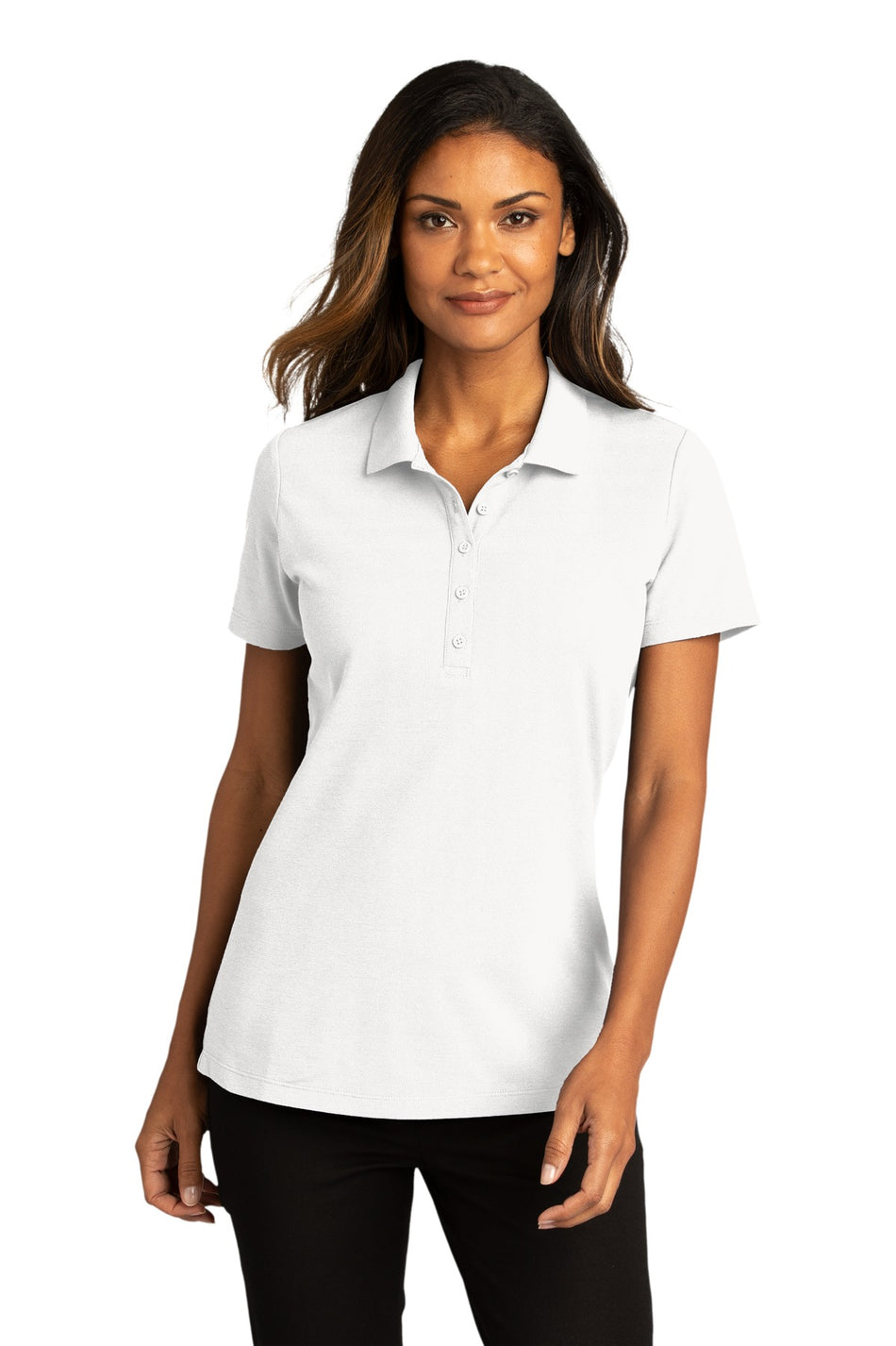 Port Authority ®  Women's SuperPro React ™   Polo. LK810 - White - Port Authority LK810